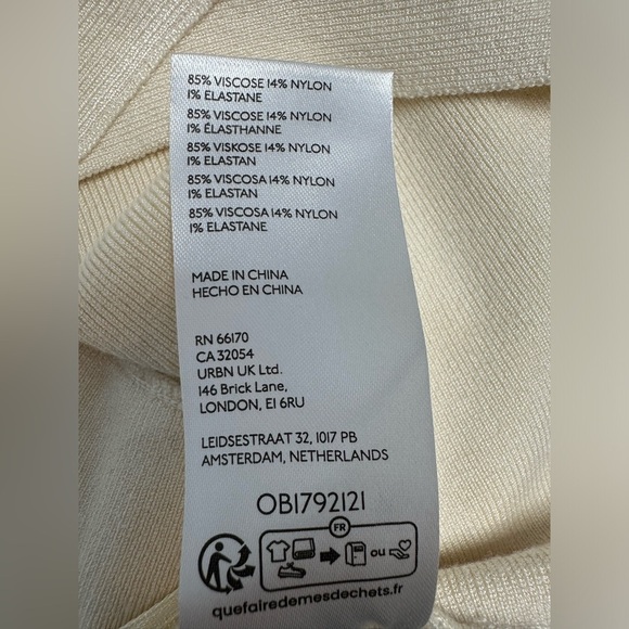 Anthropologie By Anthropologie Cropped Sweater Tee Sz M - Picture 9 of 11